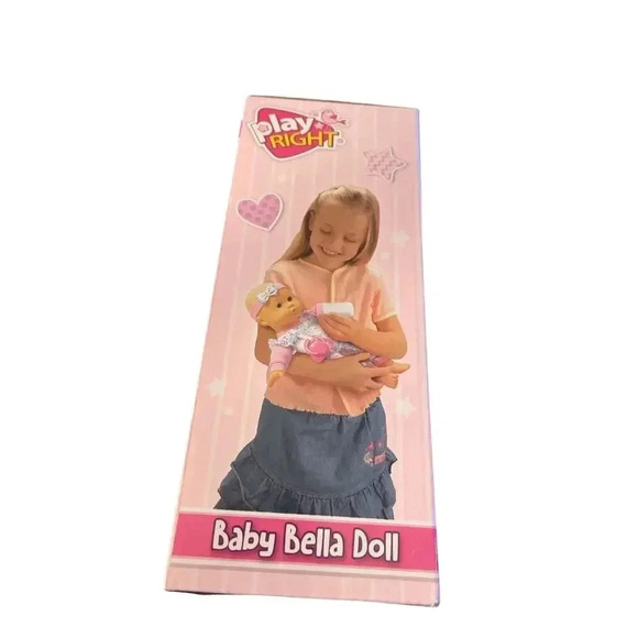 Play Right Baby Bella 12” Doll with a Milk Bottle and Magnetic Pacifier - Picture 2 of 4
